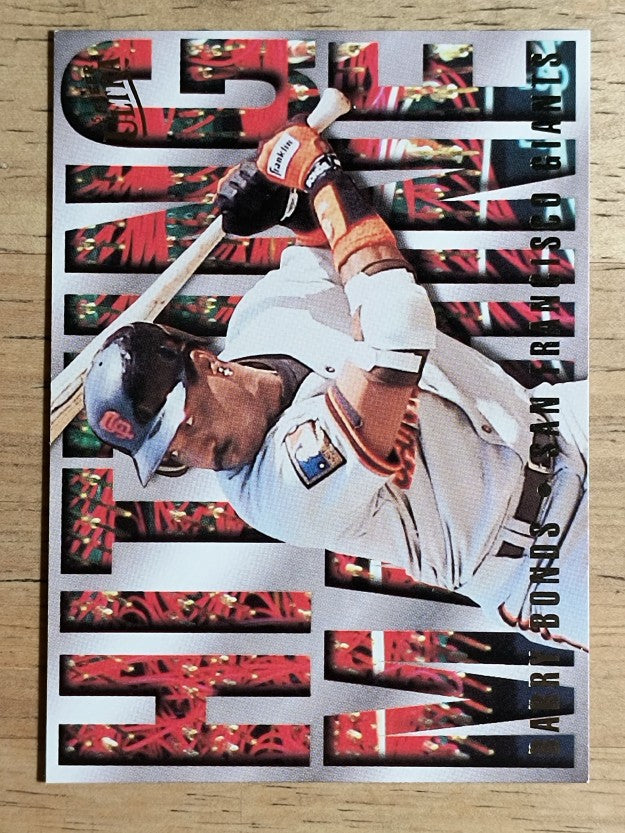 1995 Ultra Hitting Machines #4 Barry Bonds