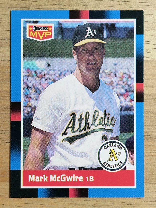 1988 Donruss Bonus MVP's #BC23 Mark McGwire SP
