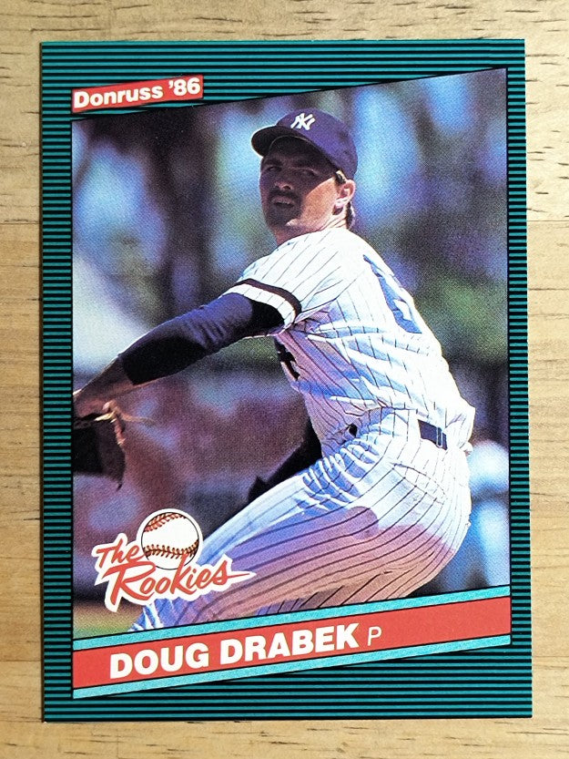 1986 Donruss Rookies #31 Doug Drabek XRC