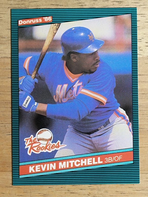 1986 Donruss Rookies #17 Kevin Mitchell XRC