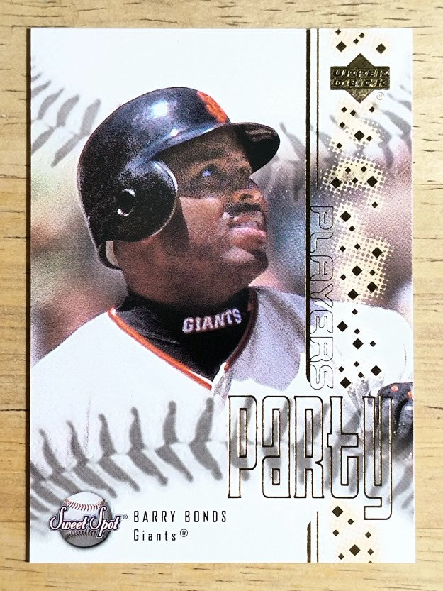 2001 Sweet Spot Players Party #PP8 Barry Bonds