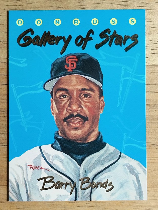 1993 Triple Play Gallery #GS1 Barry Bonds