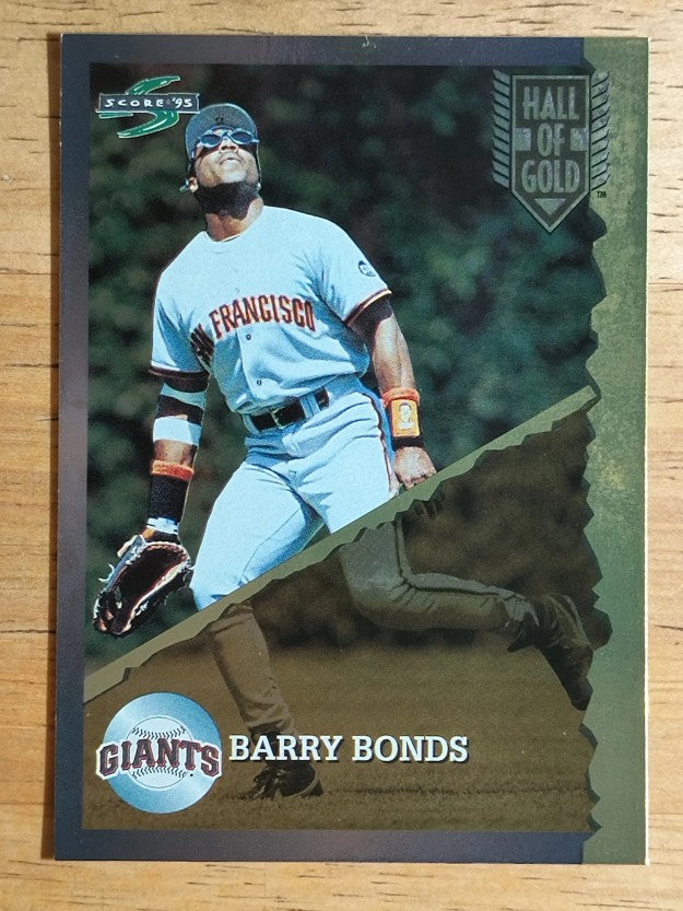 1995 Score Hall of Gold #HG16 Barry Bonds