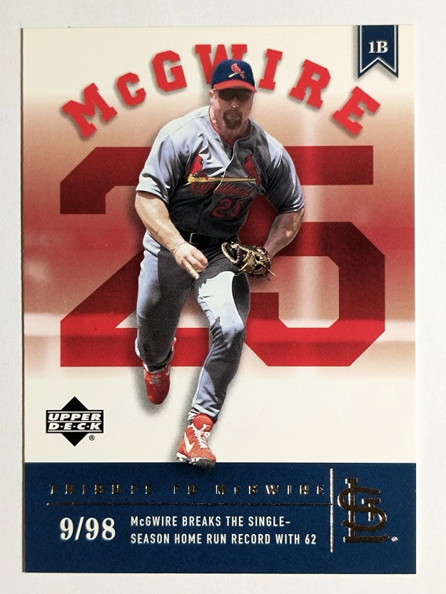 2002 Upper Deck Prospect Premieres #102 Mark McGwire TRIB