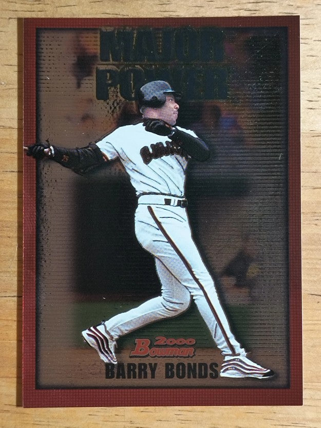 2000 Bowman Major Power #MP8 Barry Bonds