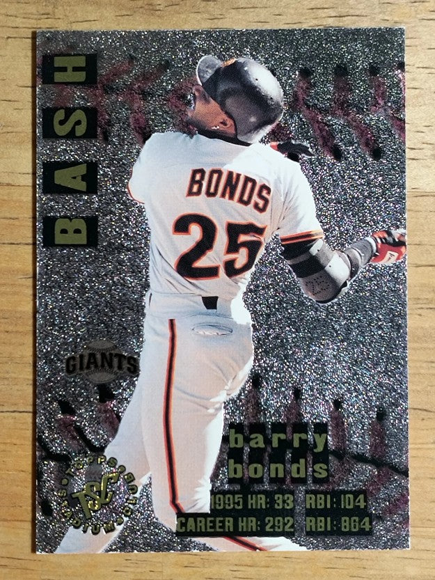 1996 Stadium Club Bash and Burn #BB2 Barry Bonds