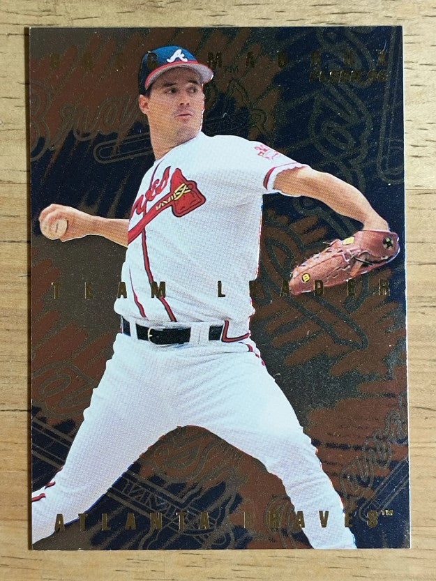 1996 Fleer Team Leaders #15 Greg Maddux