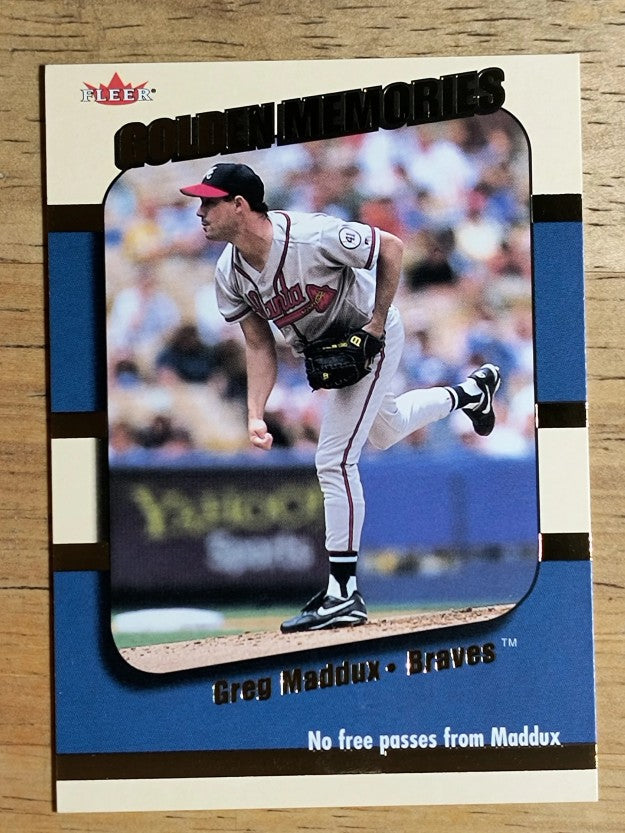 2002 Fleer Golden Memories #8 Greg Maddux