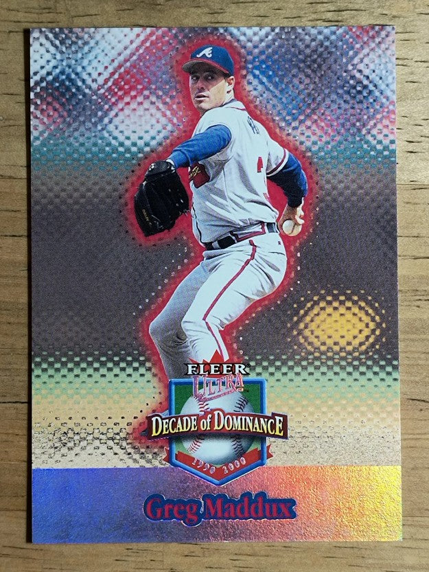 2001 Ultra Decade of Dominance #11 Greg Maddux