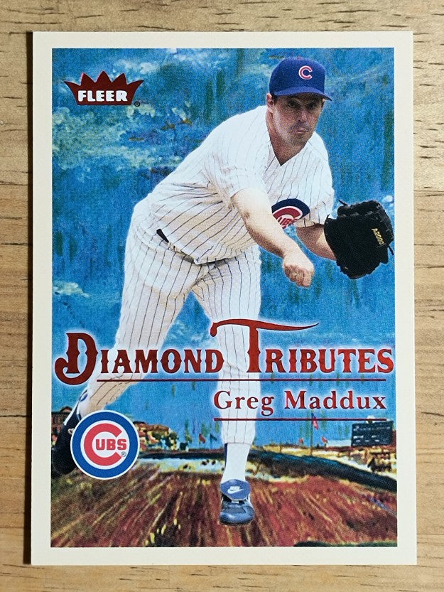 2005 Fleer Tradition Diamond Tributes #10 Greg Maddux