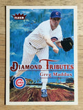 2005 Fleer Tradition Diamond Tributes #10 Greg Maddux