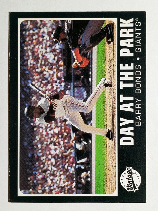 2002 Upper Deck Vintage Day At The Park #DP5 Barry Bonds