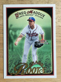 2001 Fleer Tradition Grass Roots #GR2 Greg Maddux