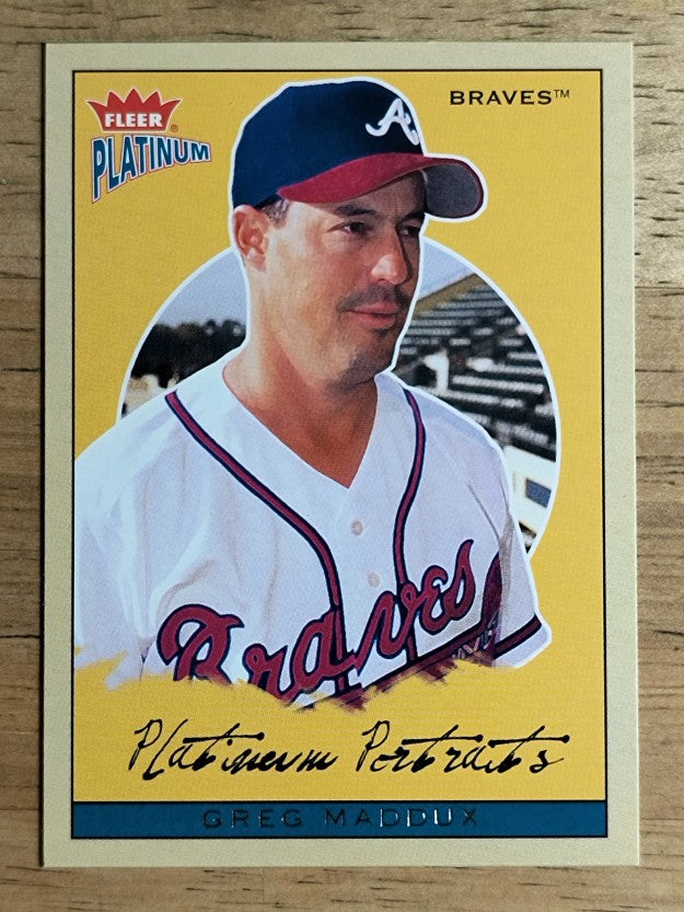 2004 Fleer Platinum Portraits #9 Greg Maddux