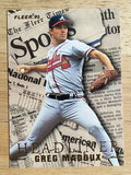 1995 Fleer Update Headliners #13 Greg Maddux
