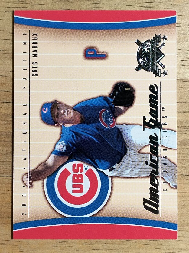 2004 National Pastime American Game #1 Greg Maddux