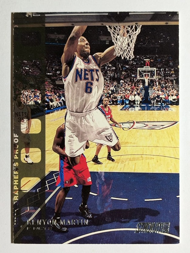 2002-03 Stadium Club Photo Proof Parallel #9 Kenyon Martin