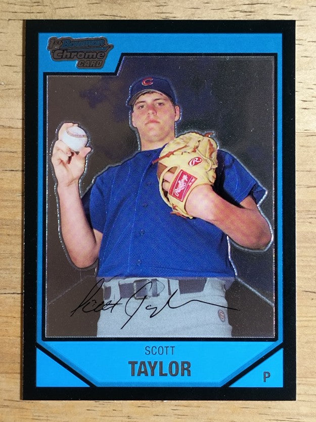 2007 Bowman Chrome Prospects #BC14 Scott Taylor