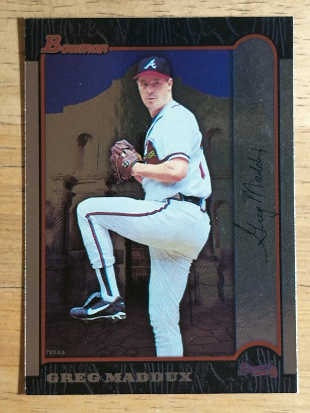 1999 Bowman International #10 Greg Maddux