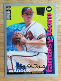 1995 Collector's Choice SE Silver Signature #249 Greg Maddux