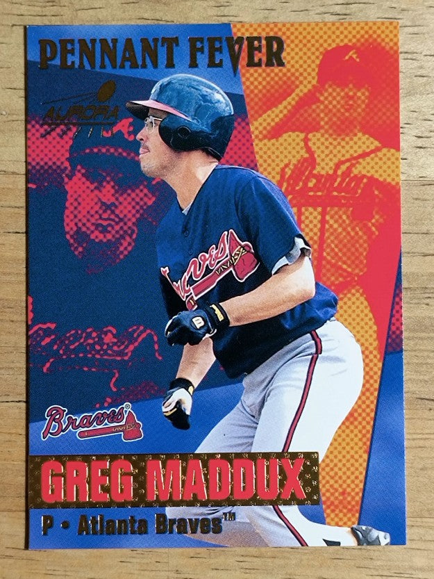 1999 Aurora Pennant Fever #2 Greg Maddux