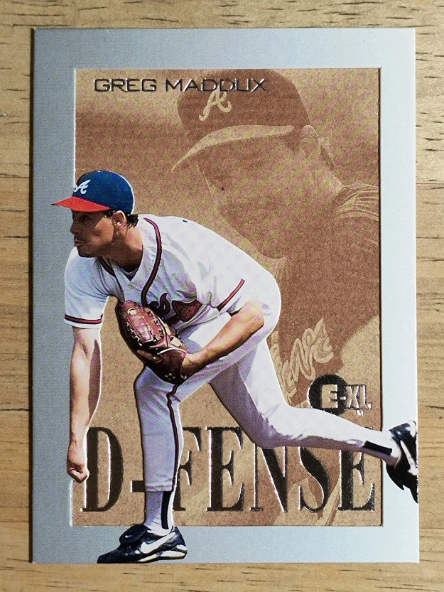 1996 Emotion-XL D-Fense #6 Greg Maddux