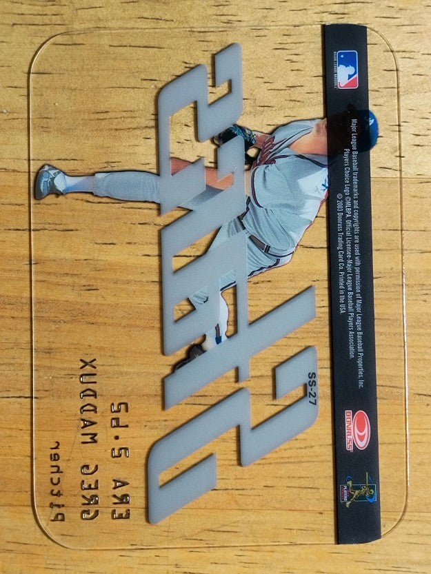 2003 Studio Stars #27 Greg Maddux