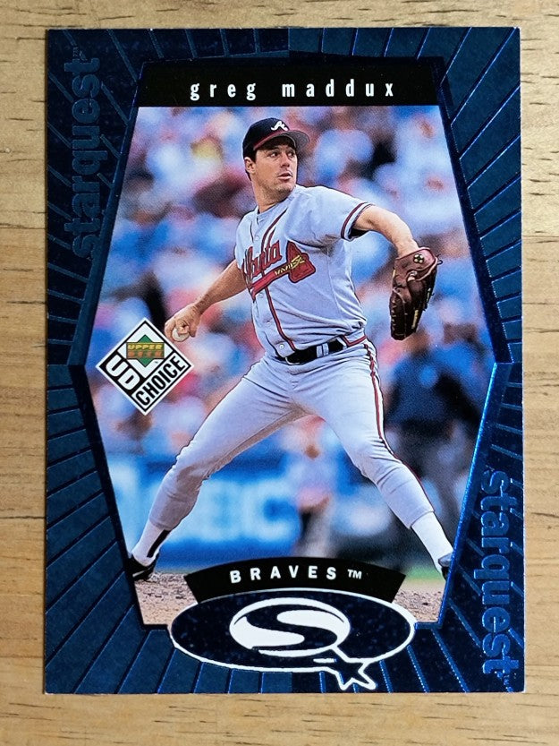 1999 UD Choice StarQuest #11 Greg Maddux