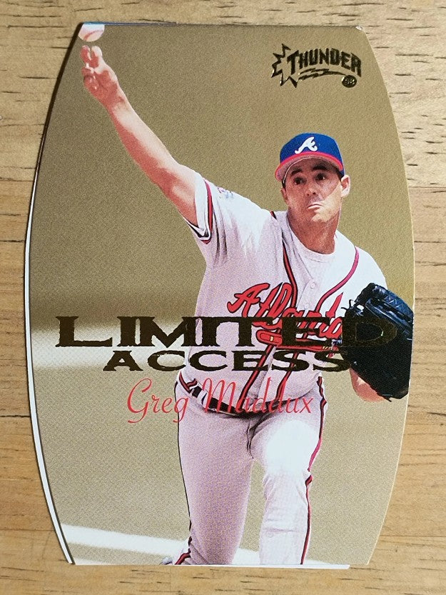 1998 Circa Thunder Limited Access #9 Greg Maddux