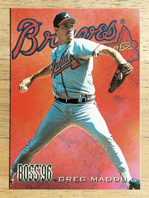 1996 Circa Boss #27 Greg Maddux