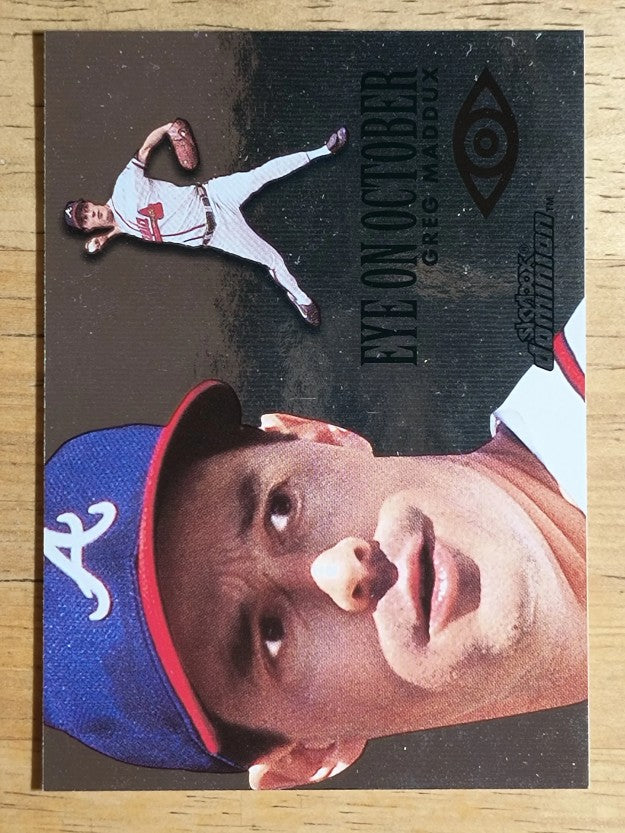 2000 SkyBox Dominion Eye on October #7 Greg Maddux