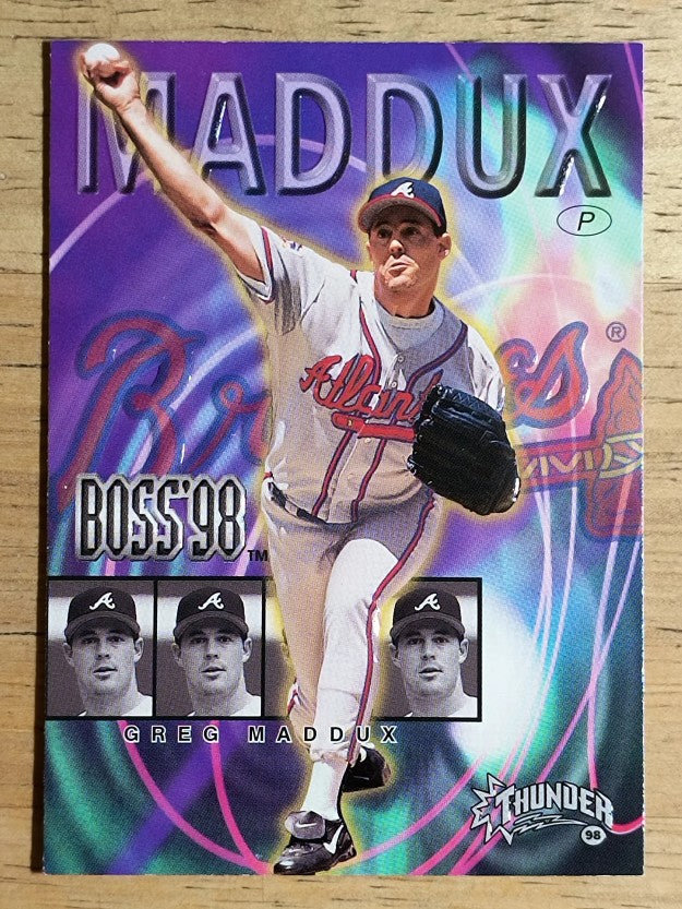 1998 Circa Thunder Boss #12 Greg Maddux