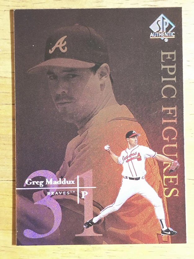 1999 SP Authentic Epic Figures #E6 Greg Maddux