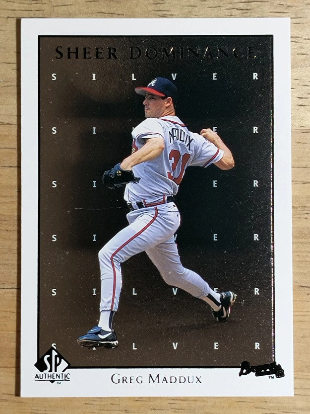 1998 SP Authentic Sheer Dominance #SD31 Greg Maddux (NM)