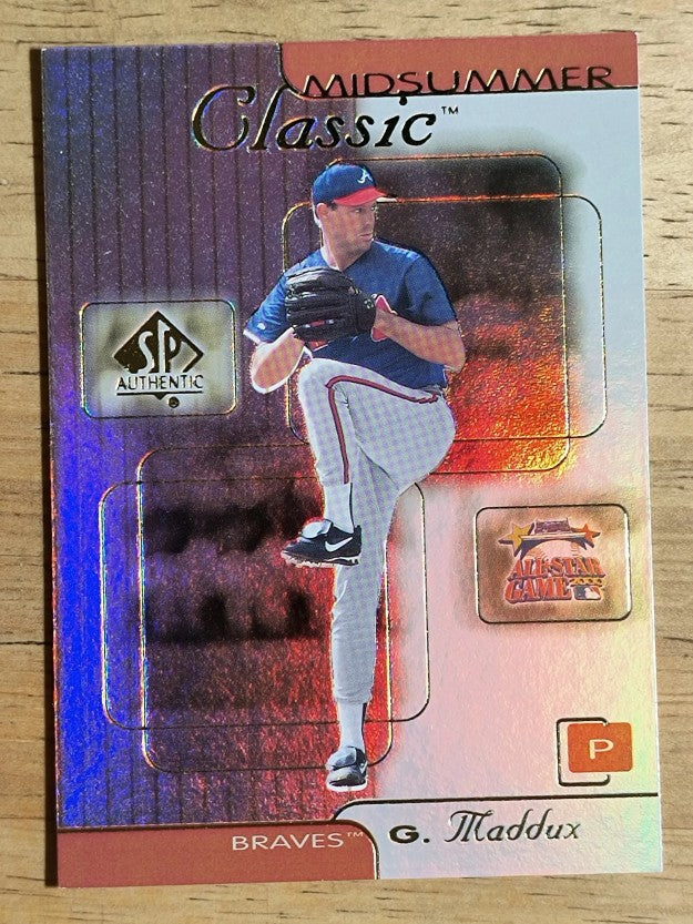 2000 SP Authentic Midsummer Classics #MC10 Greg Maddux