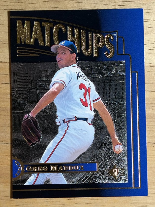 1996 SP Marquee Matchups #MM10 Greg Maddux (NM)