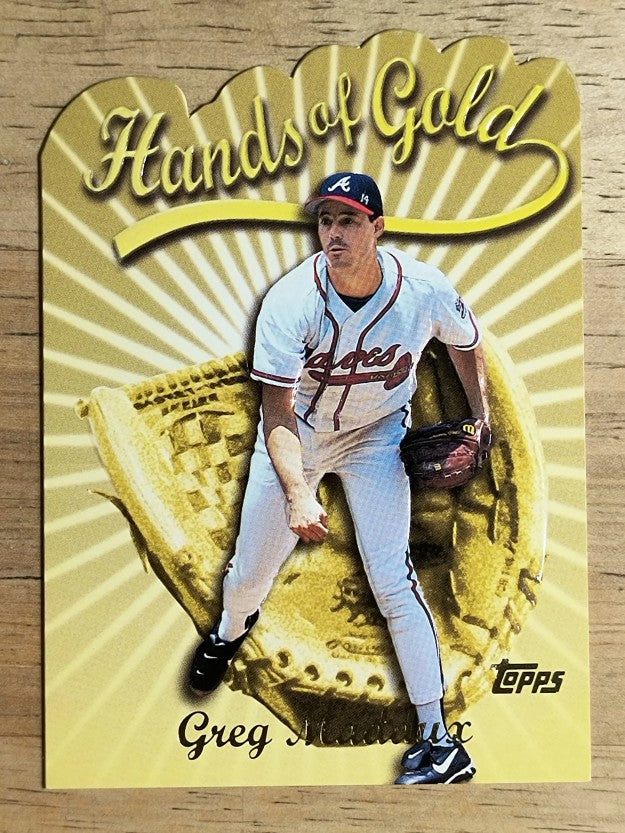 2000 Topps Hands of Gold #HG7 Greg Maddux