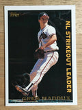 1995 Topps League Leaders #LL24 Greg Maddux