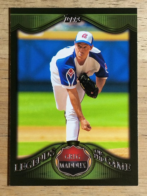 2009 Topps Legends of the Game #LGGM Greg Maddux