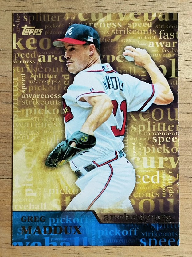 2015 Topps Archetypes #A20 Greg Maddux