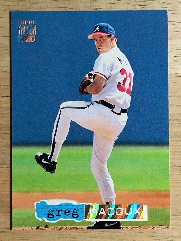 1994 Stadium Club Golden Rainbow #544 Greg Maddux