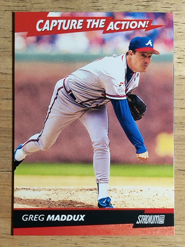 2001 Stadium Club Capture the Action #CA5 Greg Maddux