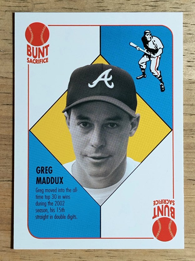 2003 Topps Blue Backs #BB36 Greg Maddux