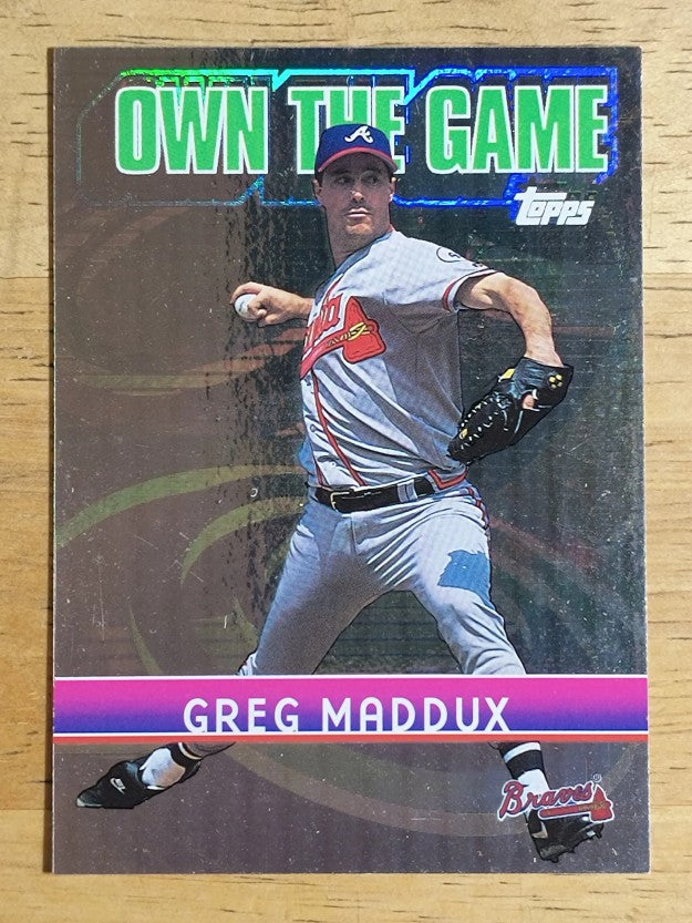 2002 Topps Own the Game #OG23 Greg Maddux