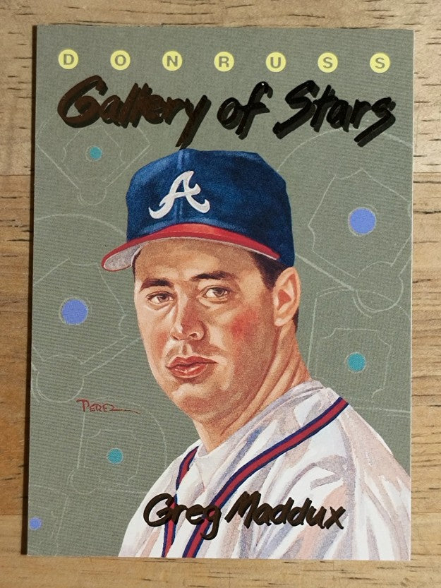 1993 Triple Play Gallery #GS4 Greg Maddux