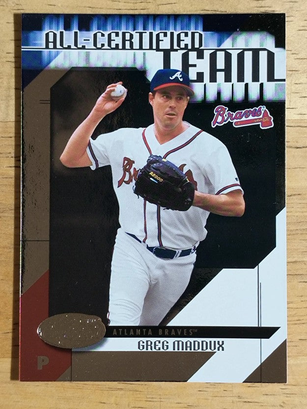 2002 Leaf Certified All-Certified Team #5 Greg Maddux