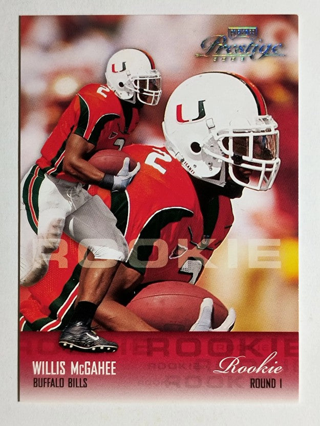 2003 Playoff Prestige #167 Willis McGahee RC