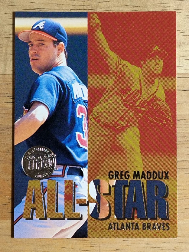 1995 Ultra All-Stars Gold Medallion #12 Greg Maddux