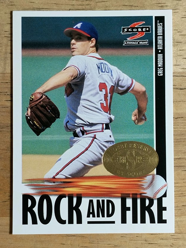 1997 Score Hobby Reserve #HR520 Greg Maddux RF