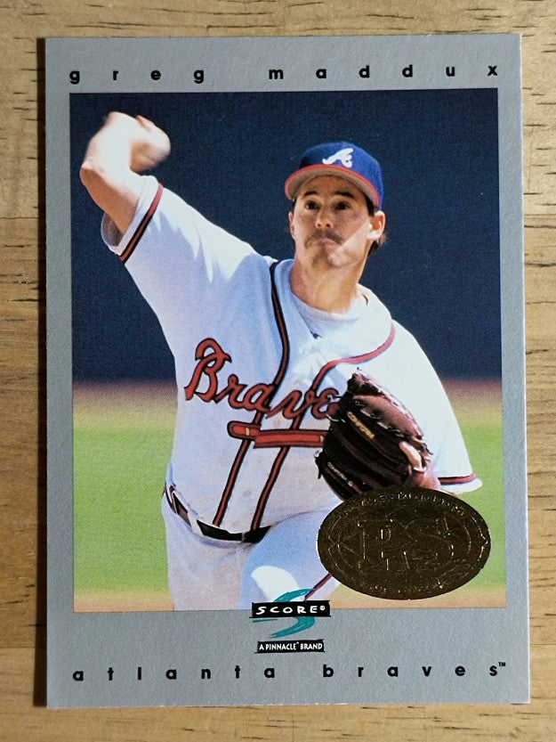 1997 Score Premium Stock #215 Greg Maddux